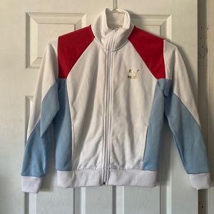 Puma blue and red track jacket, xs